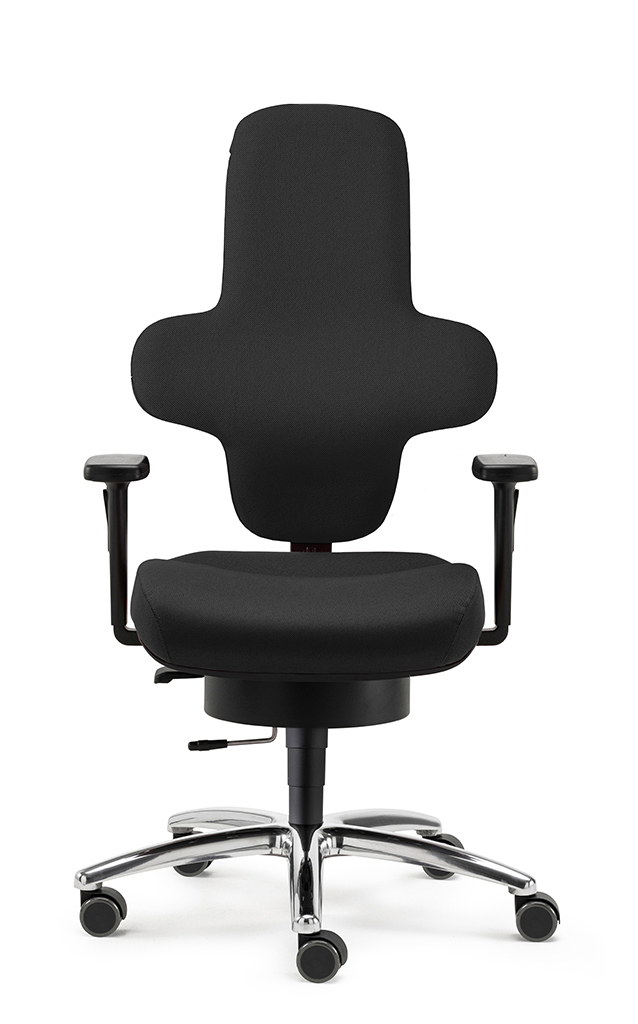 Bürostuhl zur Rückenunterstützung 